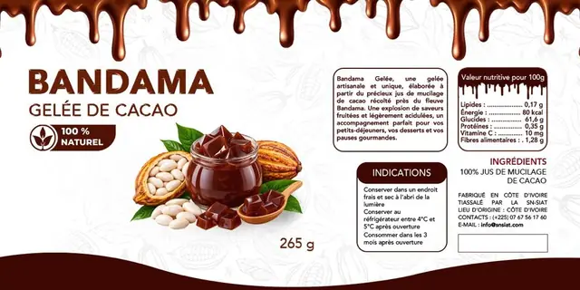 Gelée de cacao