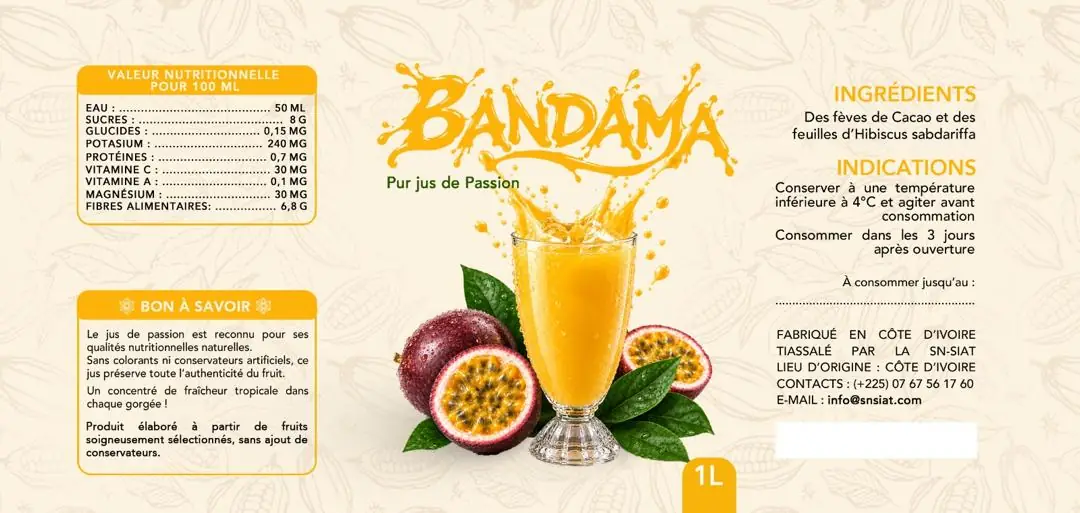 Pur jus de passion BANDAMA